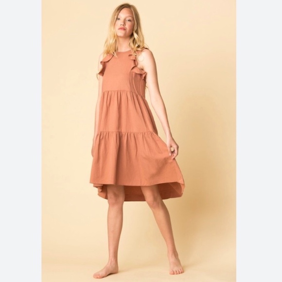 Ulla Johnson Sienna Ruffle Dress - Picture 1 of 7